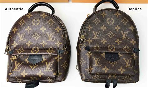 real and fake lv backpack